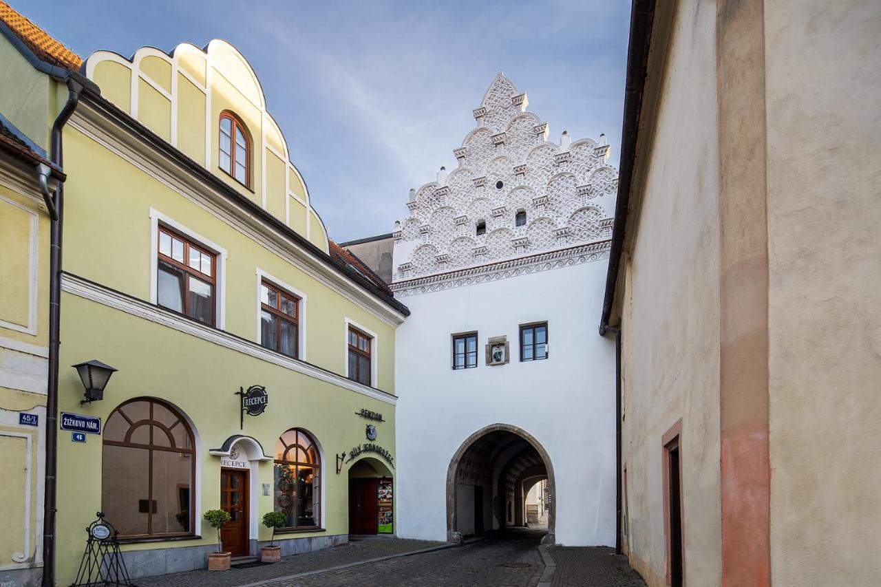 Hotel Bily Jednorozec Třeboň Eksteriør bilde