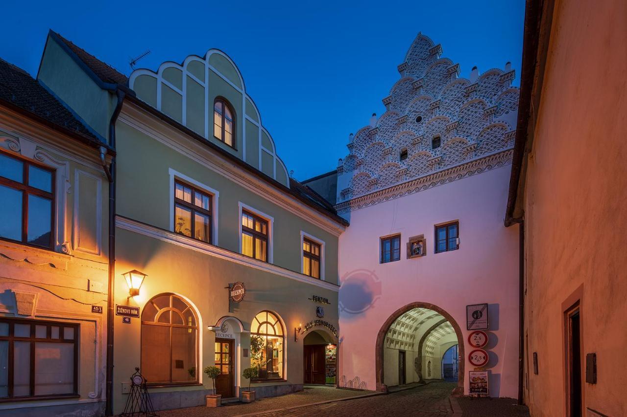 Hotel Bily Jednorozec Třeboň Eksteriør bilde